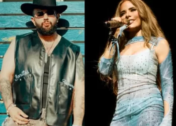 Carín León cantó junto a Gloria Trevi en concierto; sorprendió con canción