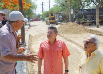 Supervisa Hugo Galván buen curso y la calidad de las obras en Cd. Victoria