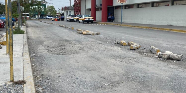Grave deterioro de la Central de Autobuses de Cd. Victoria y zonas aledañas