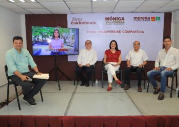 Ofrece Mónica Villarreal impulsar la prosperidad para todos en Tampico
