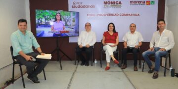 Ofrece Mónica Villarreal impulsar la prosperidad para todos en Tampico