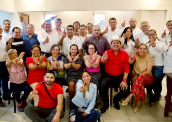Lucharé por los obreros de Tamaulipas desde el Senado revela  Arturo Núñez en El Mante