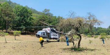 Avanza a 80% el control de incendio forestal en Cañón del Novillo de Victoria