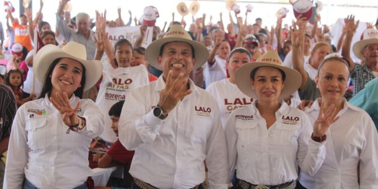 Galopa Lalo Gattás ejidos de Victoria rumbo a la reelección el 2 de junio