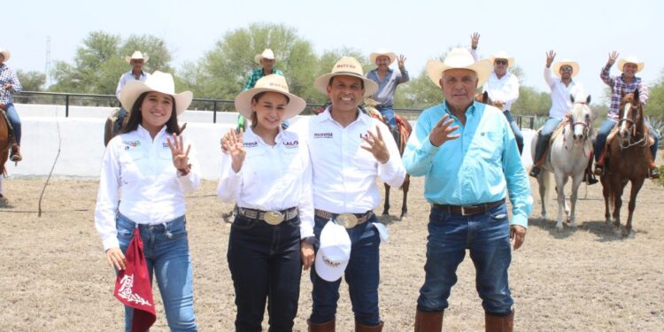 Galopa Lalo Gattás ejidos de Victoria rumbo a la reelección el 2 de junio