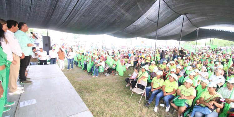 Desde Matamoros llama Eugenio a votar este 2 de junio para pintar de Verde a Tamaulipas