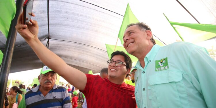 Desde Matamoros llama Eugenio a votar este 2 de junio para pintar de Verde a Tamaulipas