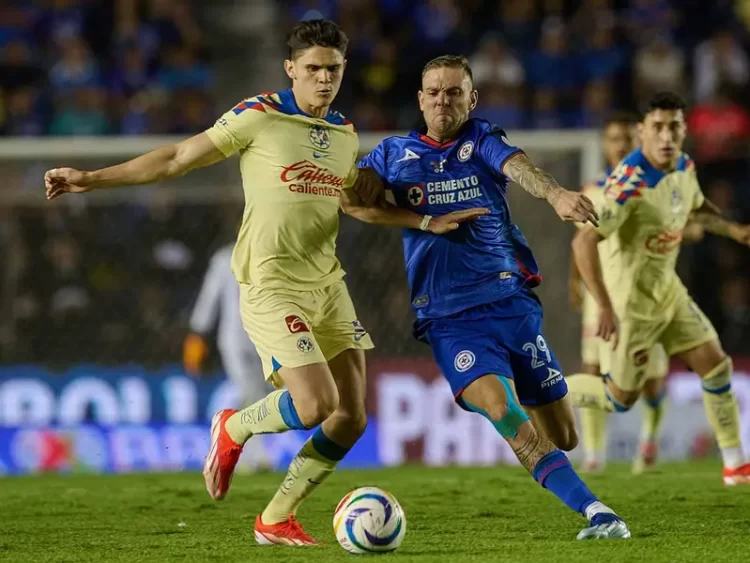 Cruz Azul y América empatan 1-1 y lo dejan todo para la Final de vuelta