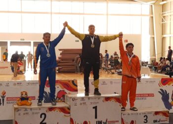 Gana medalla de bronce Grimany para la UAT en Luchas Universitarias