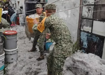 Se instrumenta Plan DN-III-E por lluvia y granizo en Puebla