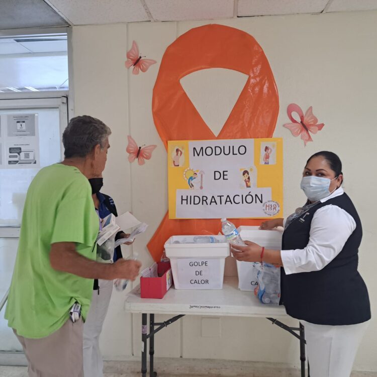 Mantiene la SST alerta sanitaria por altas temperaturas en tercer onda cálida