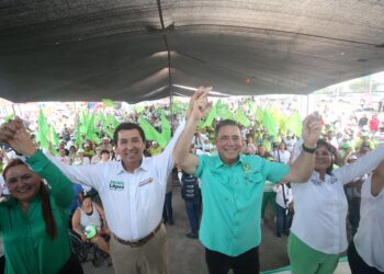 Cierran campaña Geño Hernández y Mario López en Matamoros