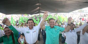 Cierran campaña Geño Hernández y Mario López en Matamoros
