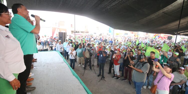 Cierran campaña Geño Hernández y Mario López en Matamoros