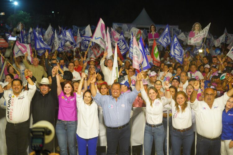 Cierra campaña Alejandra Cárdenas, candidata a Diputada por el XIV Distrito