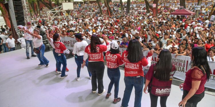 Arropan miles de victorenses a Lalo Gattás en cierre de campaña por la alcaldía