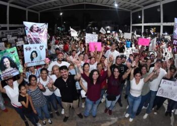 Llama Olga Sosa a tampiqueños a votar por las candidaturas de Morena el 2 de junio