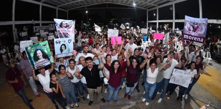 Llama Olga Sosa a tampiqueños a votar por las candidaturas de Morena el 2 de junio