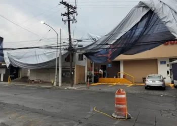 Lluvias, viento y granizo dejan afectaciones en Nuevo León