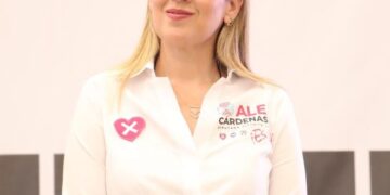 Ofrece Alejandra Cárdenas luchar por más presupuesto para escuelas de Victoria