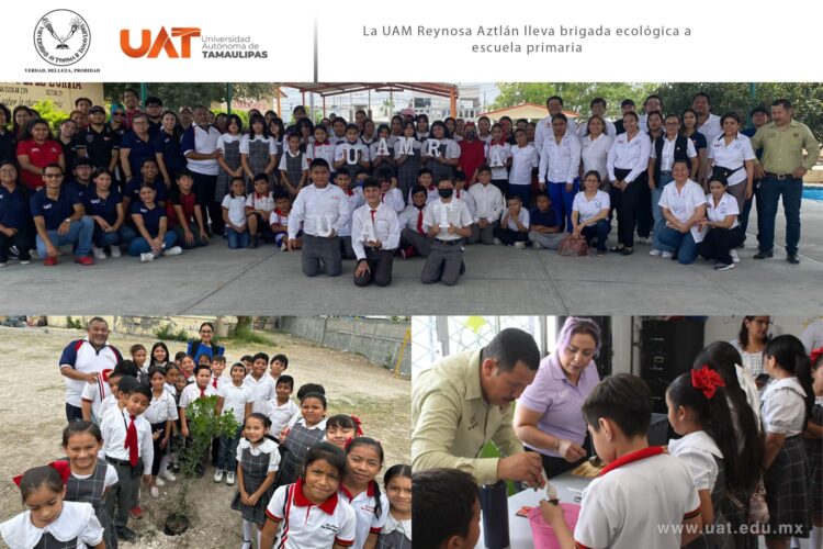 La UAT lleva brigada asistencial a escuela primaria de Reynosa