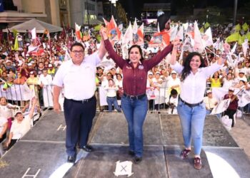 Olga Sosa pide el voto por Morena para que las cosas cambien en El Mante.