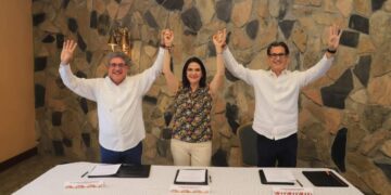 Firman tres candidatos de Morena el “Pacto por el Sur de Tamaulipas”