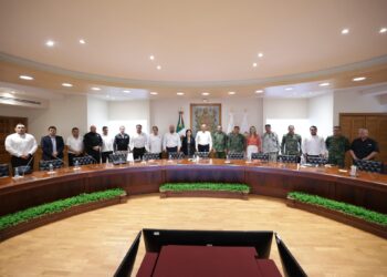 Instala Américo Villarreal mandos de seguridad para blindar elecciones en Tamaulipas