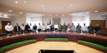 Instala Américo Villarreal mandos de seguridad para blindar elecciones en Tamaulipas