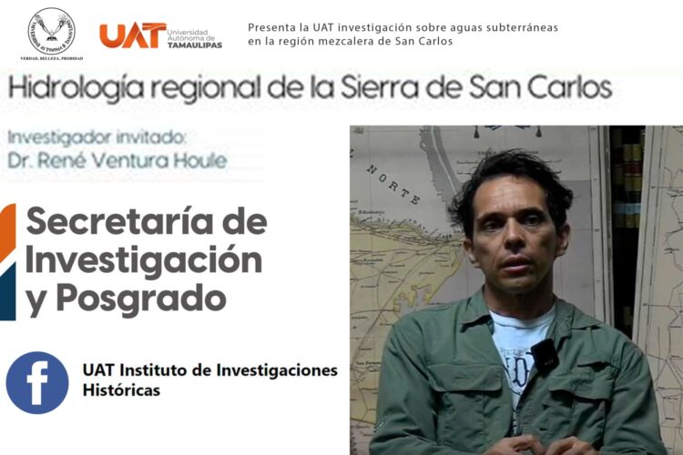 Presenta UAT investigación sobre aguas subterráneas de la región de San Carlos