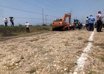 Arrancan obras para la segunda línea del acueducto de Cd. Victoria, Tamaulipas