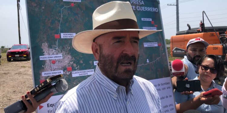 Arrancan obras para la segunda línea del acueducto de Cd. Victoria, Tamaulipas