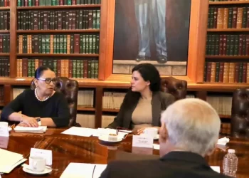 Se reúne Gabinete de Seguridad con magistrados del TEPJF con motivo del proceso electoral