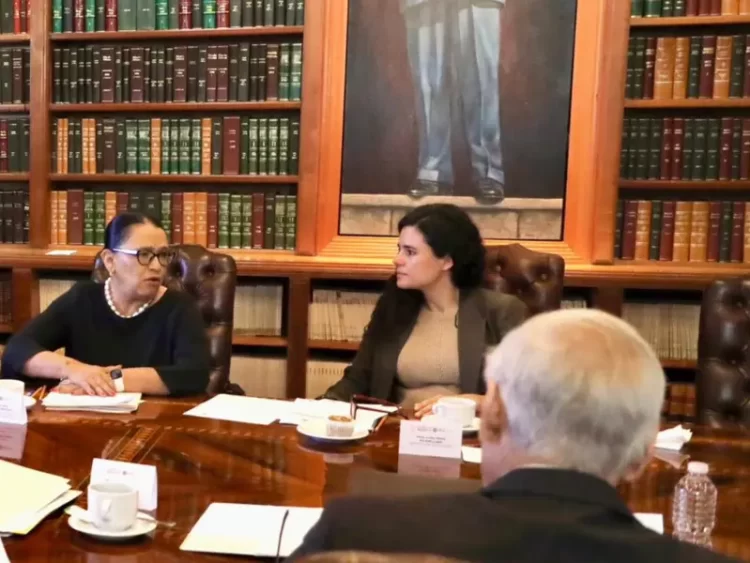 Se reúne Gabinete de Seguridad con magistrados del TEPJF con motivo del proceso electoral