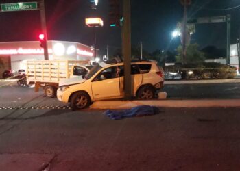 Muere en choque adulto mayor