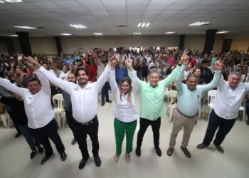Electricistas de Reynosa respaldan a “Geño” y Maki rumbo al Senado por Tamaulipas