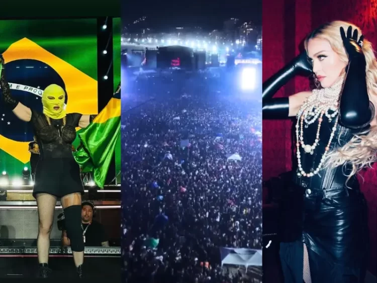 Madonna reúne a 2 millones de personas en su concierto gratuito en Brasil