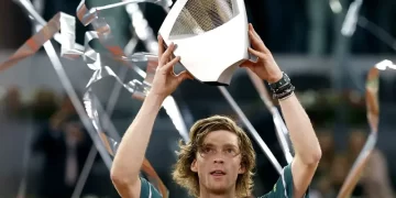 Andrey Rublev se proclama campeón del Masters 1000 de Madrid