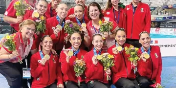 Nadadoras artísticas vuelven a brillar; otro baño de oro para México
