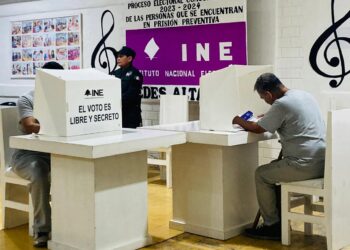 Inicia votación de reos en prisión preventiva en reclusorio de Altamira, Tamaulipas