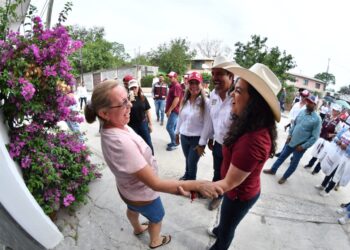 Familias de Llera muestran su respaldo a Olga Sosa, candidata de Morena al Senado