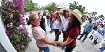 Familias de Llera muestran su respaldo a Olga Sosa, candidata de Morena al Senado