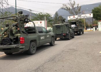 Llegan 300 militares y agentes de la Guardia Nacional a reforzar seguridad en Cd. Victoria