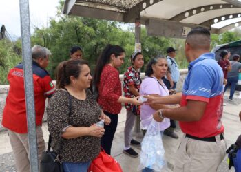 Continúa Protección Civil Victoria operativo de hidratación ante ola de calor