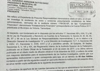 Llama Auditoría Superior a ex tesorero municipal de Almaraz por desfalco millonario