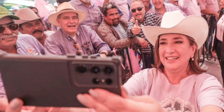 Acabar con la impunidad delincuencial ofrece Xóchitl en Reynosa y Matamoros