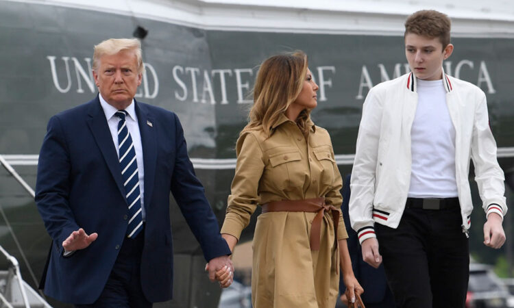 Barron Trump, nombrado delegado del Partido Republicano para la convención de julio