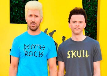 Ryan Gosling y Mikey Day se transforman en Beavis y Butt-Head en la alfombra roja