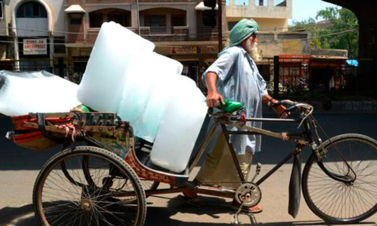 Temperatura en una región de la India roza los 49 grados