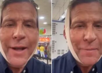 Alfredo Adame reaparece en Tailandia con el rostro hinchado